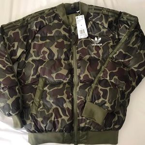 NWT Adidas x Pharrell puffer jacket